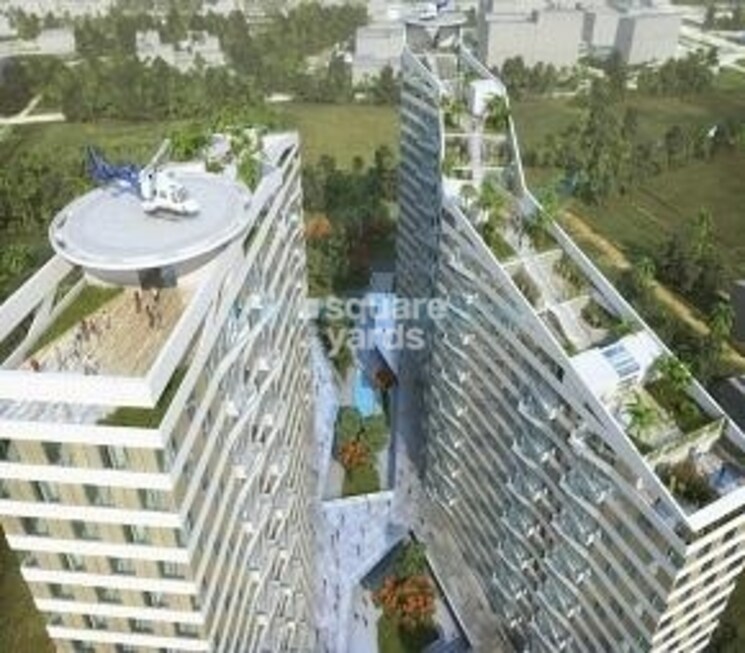 Exterior View, mantri-lithos 3 Bedroom 1740 Sq.Ft. Apartment In Thanisandra Bangalore 9653632