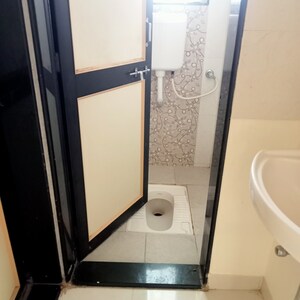 Bathroom in 1 BHK Apartment at Sai Chambers Pimple Gurav, Pimple Gurav – for Rent