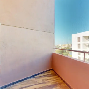 Balcony in 2 BHK Apartment at Sumadhura Lake Breeze, Siddapura – for Sale