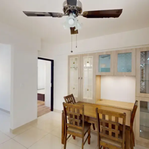 Living Room in 2 BHK Apartment at Sumadhura Lake Breeze, Siddapura – for Sale