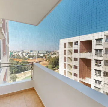 Balcony in 2 BHK Apartment at Sumadhura Lake Breeze, Siddapura – for Sale
