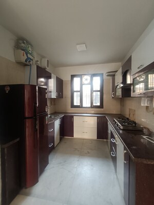 Kitchen in 3 BHK Builder Floor at Ansal Plaza Sector-23, Sector 23 – for Rent