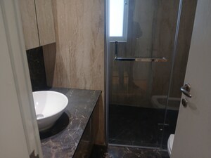 Bathroom in 3 BHK Apartment at DLF The Crest, Sector 54 – for Rent