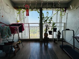 Balcony in 3 BHK Apartment at Damodar Sankul, Hingne Khurd – for Sale