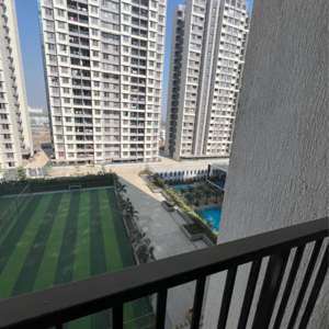 Balcony in 2 BHK Apartment at Kolte Patil Life Republic R 10, Marunji – for Rent