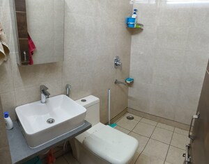 Bathroom in 2 BHK Builder Floor at Sector 30 – for Rent