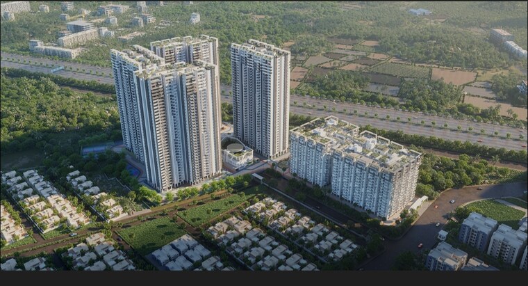 Exterior View, anvita-ivana 2 Bedroom 1400 Sq.Ft. Apartment In Kollur Hyderabad 9653818