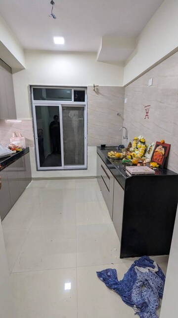 Kitchen in 1 BHK Apartment at Shubarambh Apartments, Manpada – for Rent