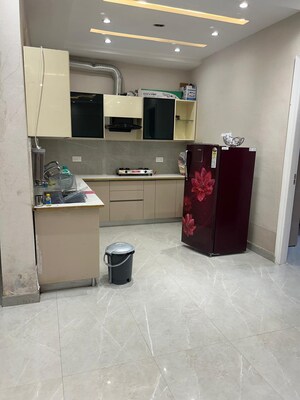 Kitchen in 3 BHK Apartment at Golden Sand Apartments, Dhakoli – for Rent