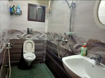Bathroom in 2 BHK Apartment at Deeshari ll, Purbalok – for Sale