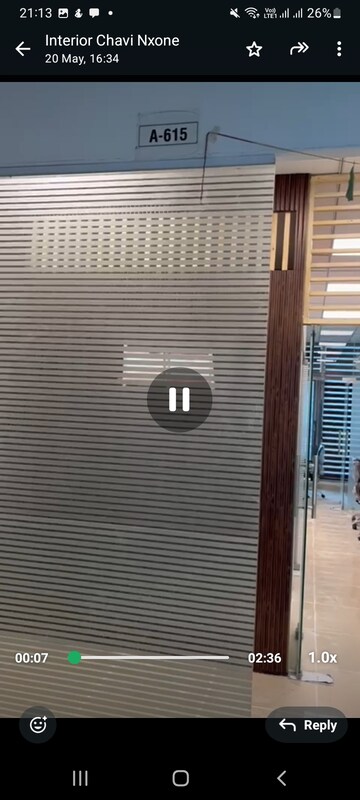 Floor Plan in  Office Space at DAH Greentech NX One, Tech Zone 4 Greater Noida – for Rent