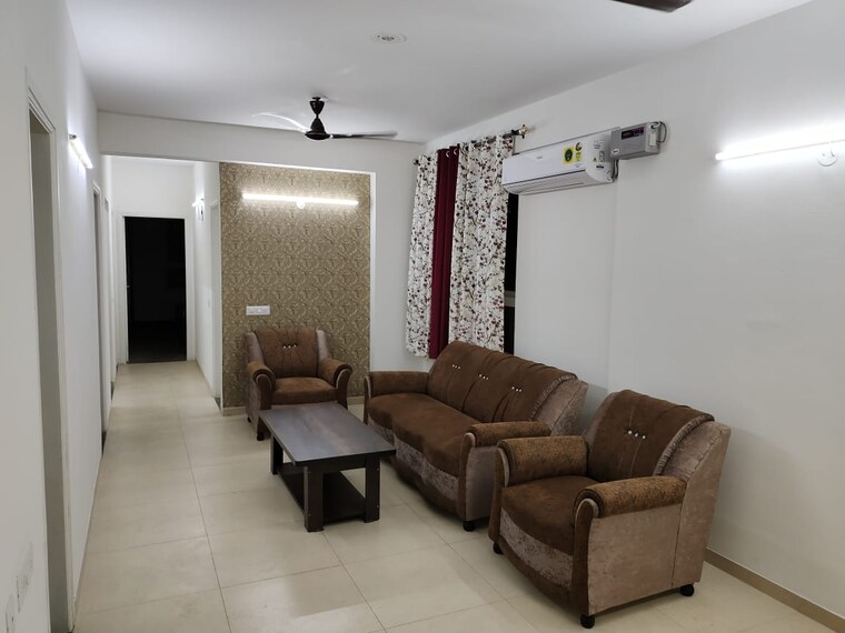 Living Room, sushma-joynest-zrk 3 Bedroom 1350 Sq.Ft. Apartment In Ghazipur Zirakpur 9653846