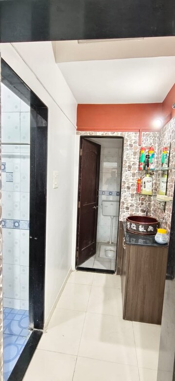 Building Lobby in 1 BHK Apartment at Samarth Nagar, Wadgaon Sheri – for Rent