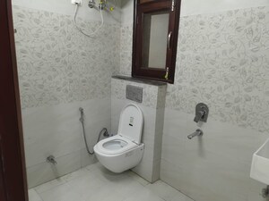 Bathroom in 2 BHK Builder Floor at Hauz Khas – for Rent