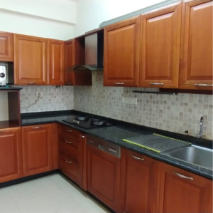 Kitchen in 2 BHK Apartment at Prestige Notting Hill, Hulimavu – for Rent