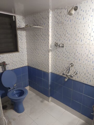 Bathroom in 2 BHK Apartment at Green Acres II CHS Ltd, Ghodbunder Road – for Rent
