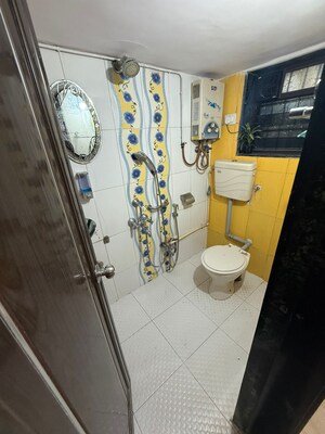 Bathroom in 2 BHK Apartment at Naupada – for Rent