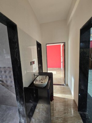 Bathroom in 2 BHK Apartment at Wadgaon Sheri – for Rent