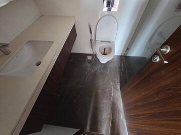 Bathroom in 3 BHK Apartment at Piramal Vaikunth, Balkum Pada – for Rent