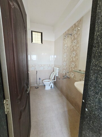 Bathroom in 1 BHK Apartment at Wadgaon Sheri – for Rent