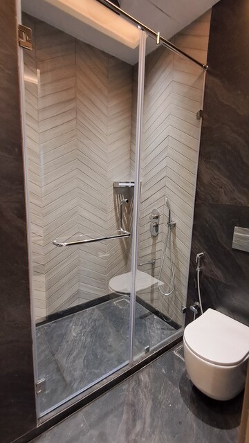 Attached Bathroom in 3 BHK Apartment at Indiabulls Sky Forest, Lower Parel – for Rent