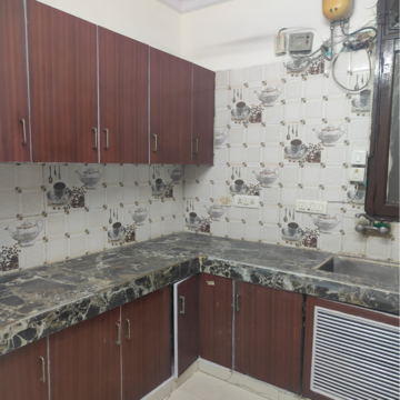 Kitchen in 2 BHK Builder Floor at Saket – for Rent