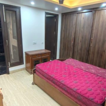 Bedroom in 2 BHK Builder Floor at Malviya Nagar – for Rent