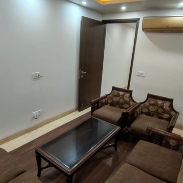 Living Room in 2 BHK Builder Floor at Malviya Nagar – for Rent