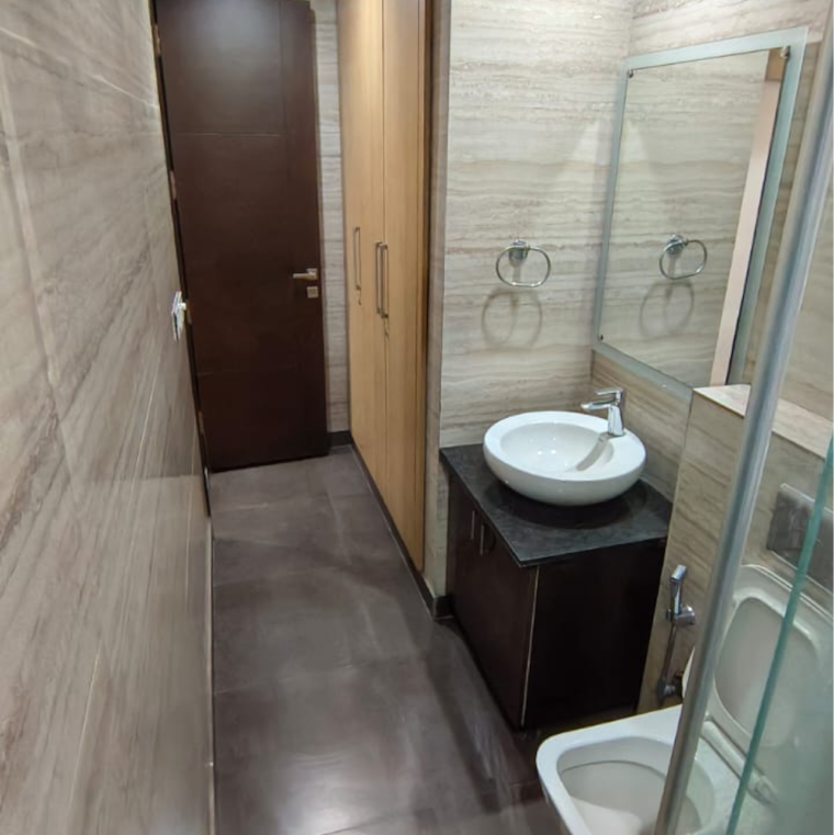 Bathroom, malviya nagar 2 Bedroom 900 Sq.Ft. Builder Floor In Malviya Nagar Delhi 9654192