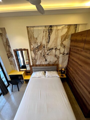 Balcony in 1 BHK Apartment at Platinum Life, Andheri West – for Rent