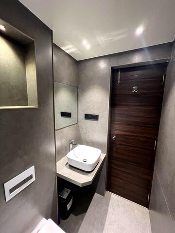 Bathroom in 1 BHK Apartment at Platinum Life, Andheri West – for Rent