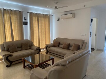 Living Room in 3 BHK Apartment at Conscient Heritage Max, Sector 102 – for Rent