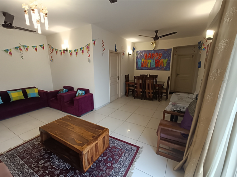 Living Room, experion-the-heart-song 3 Bedroom 2003 Sq.Ft. Apartment In Sector 108 Gurgaon 9654248