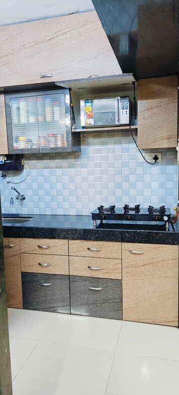 Kitchen in 1 BHK Apartment at Shraddha Autumn Park, Kanjurmarg East – for Sale