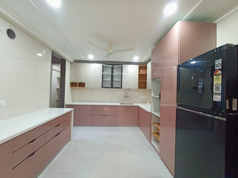 Kitchen, manglam-14-woodland-park 3 Bedroom 1929 Sq.Ft. Apartment In Shiprapath Jaipur 9654261