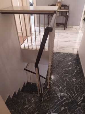 Staircase in 4 BHK Builder Floor at Greater Kailash I – for Rent