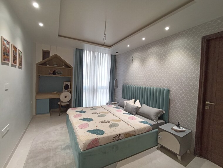 Bedroom, chordias-the-crown 3 Bedroom 2010 Sq.Ft. Apartment In Durgapura Jaipur 9654269