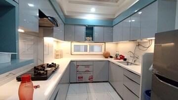 Kitchen in 3 BHK Apartment at Siddhi The Aristo, Shiprapath – for Rent