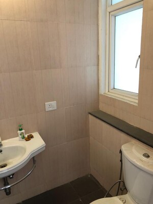 Bathroom in 3 BHK Apartment at Ramprastha City The Edge Towers, Sector 37d – for Sale