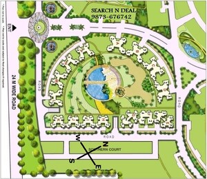 Master Plan in 3 BHK Apartment at Ramprastha City The Edge Towers, Sector 37d – for Sale