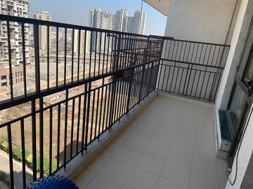 Balcony in 3 BHK Apartment at Ramprastha City The Edge Towers, Sector 37d – for Sale