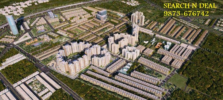 Master Plan, ramprastha-city-the-edge-towers 4 Bedroom 2390 Sq.Ft. Apartment In Sector 37d Gurgaon 9654303