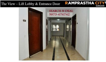 Building Lobby in 3 BHK Apartment at Ramprastha City The View, Sector 37d – for Sale
