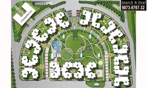 Master Plan in 3 BHK Apartment at Ramprastha Skyz, Sector 37d – for Sale