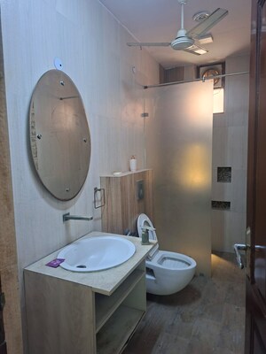 Bathroom in 3 BHK Builder Floor at Eldeco Ananda, Sector 48 – for Rent