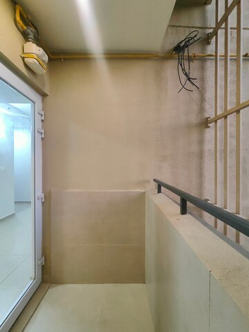 Staircase in 2 BHK Apartment at Bhartiya Nikoo Homes Phase 2, Thanisandra Main Road – for Rent