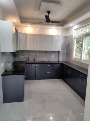 Kitchen in 4 BHK Builder Floor at Freedom Fighters Enclave – for Sale