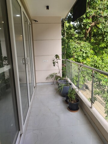 Balcony in 4 BHK Builder Floor at Freedom Fighters Enclave – for Sale