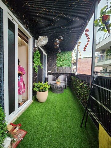 Balcony in 3 BHK Apartment at Greater Kailash ii – for Rent