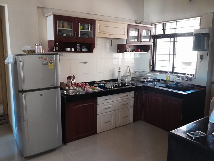 Kitchen, magarpatta-city-cosmos 3 Bedroom 1600 Sq.Ft. Apartment In Magarpatta Road Pune 9654437